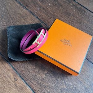 Hermès 💯 Authentic Behapi Double Tour bracelet